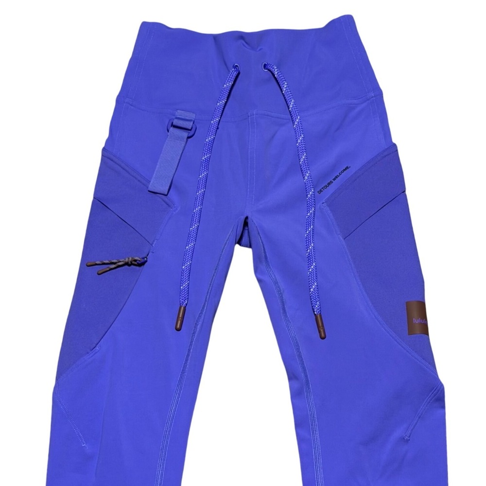 Lululemon Cargo Super High Rise Hiking Tight 25" Women 2 W5EQ9S Outdoor - Picture 3 of 10